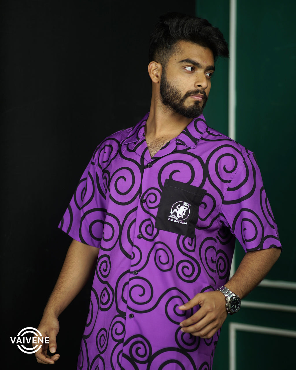 Luffy’s Devil Fruit Pattern | Nika Special Edition Anime Shirt – Oversized Streetwear