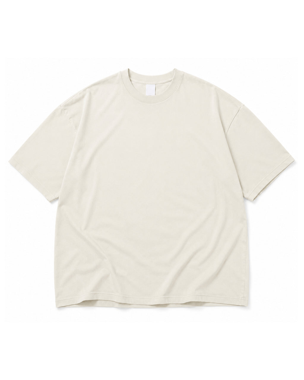 OFF White Oversized Solid Drop Shoulder T-Shirt | Premium 230 GSM Rare Interlock Cotton