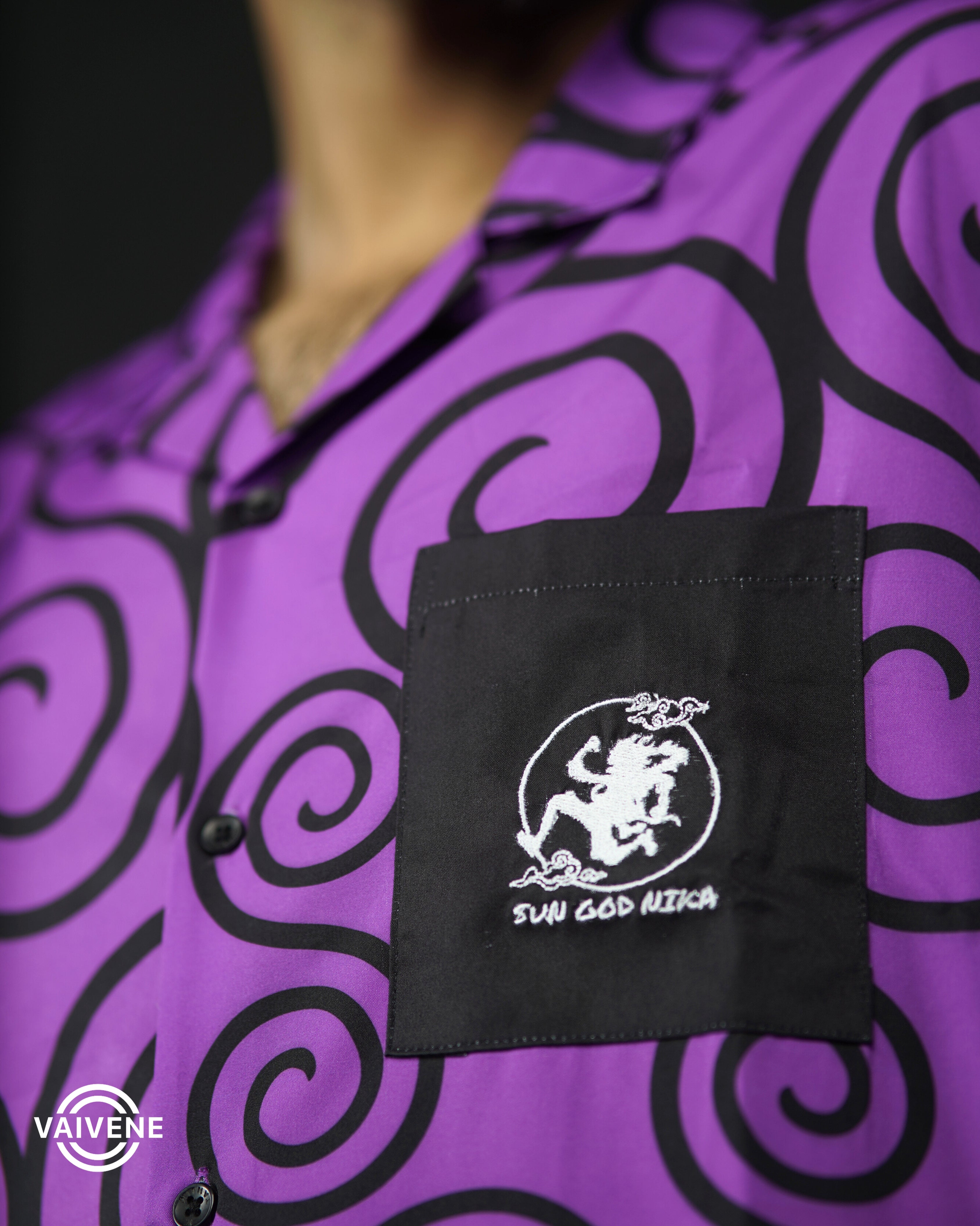 Luffy’s Devil Fruit Pattern | Nika Special Edition Anime Shirt – Oversized Streetwear