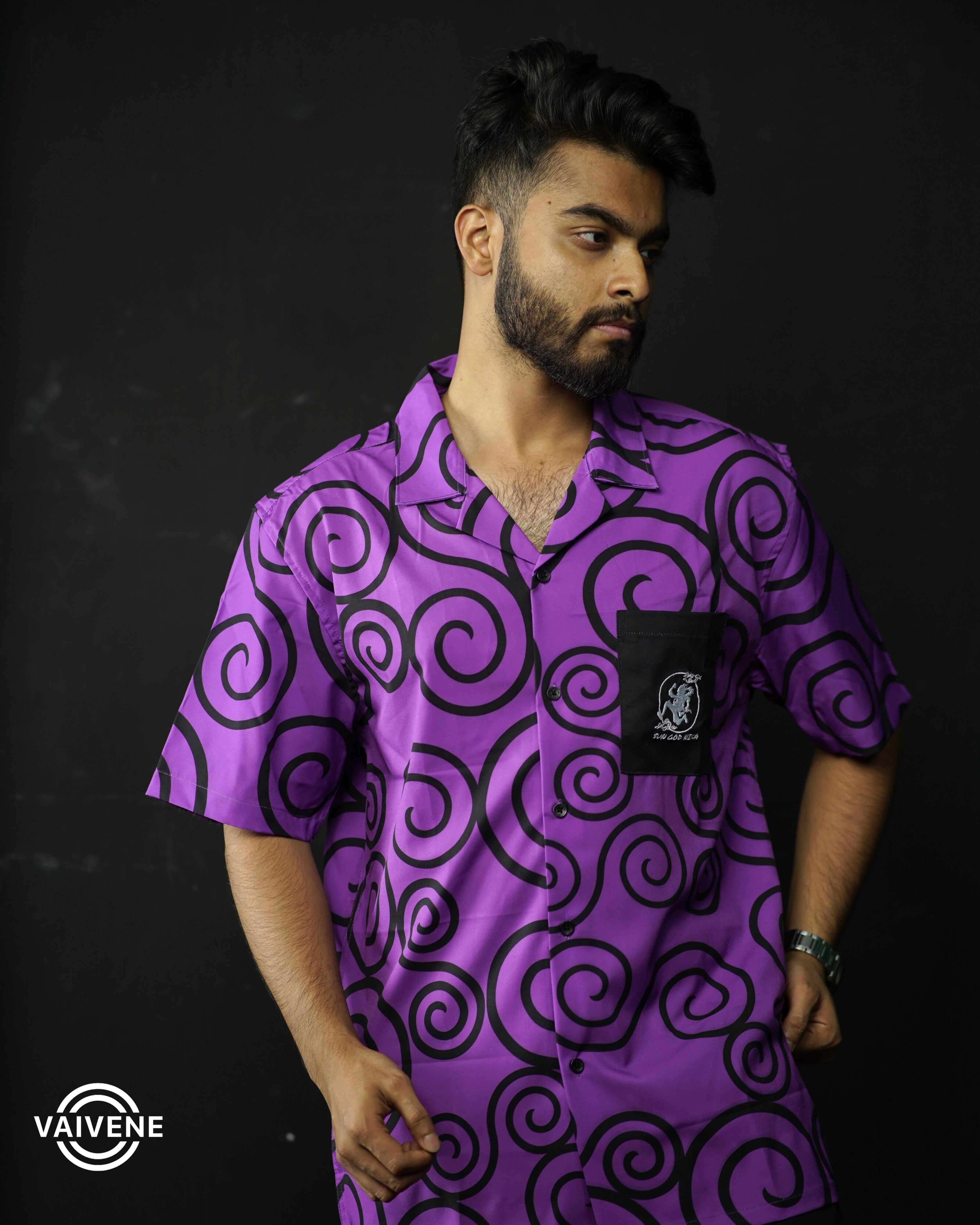 Luffy’s Devil Fruit Pattern | Nika Special Edition Anime Shirt – Oversized Streetwear