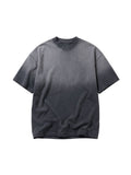 Midnight Black Vintage Boxy T-shirt – 230+ GSM Premium Interlock