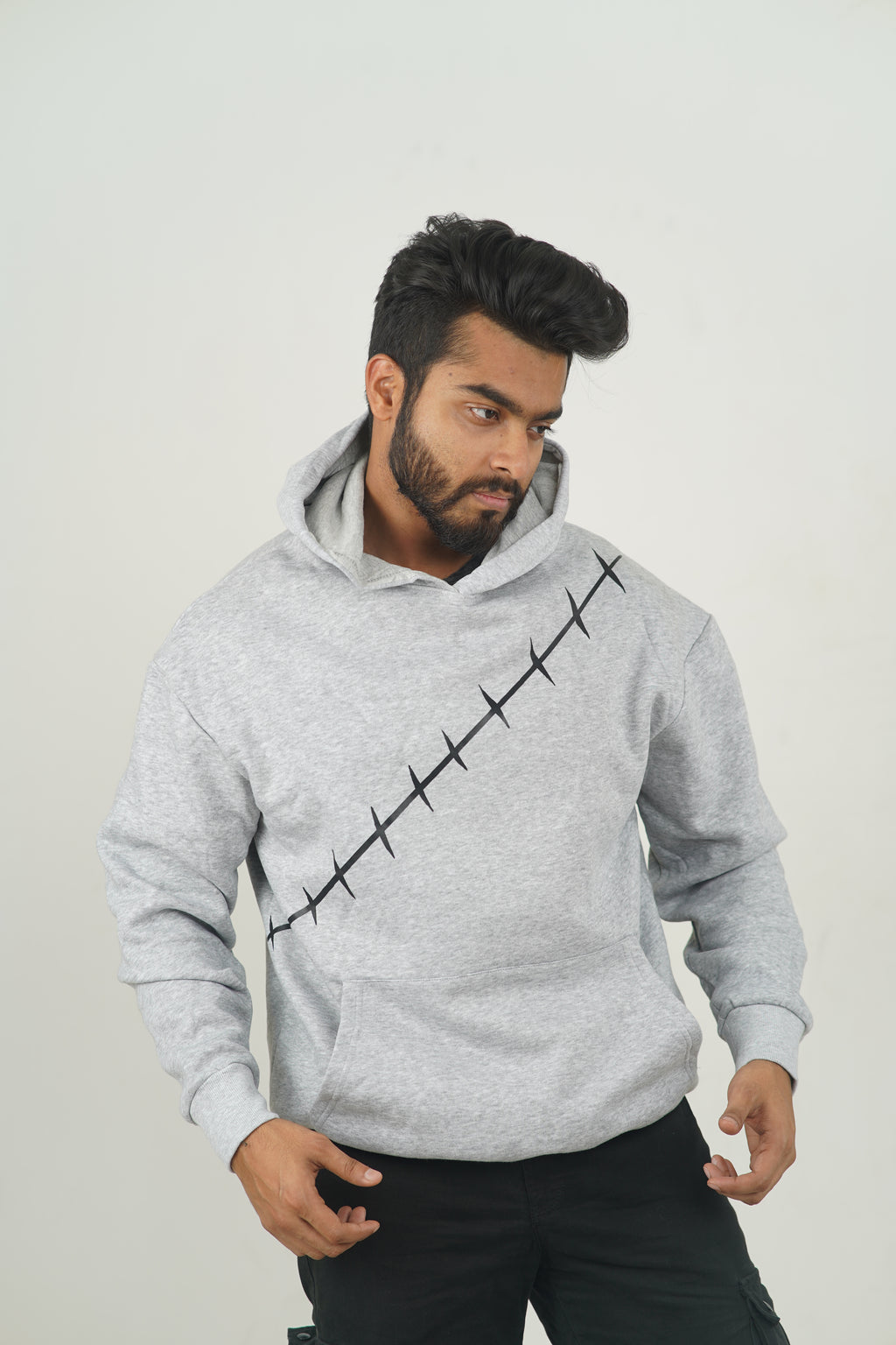 Zoro – Dragon Spirit Scar Drop Hoodie | One Piece Edition