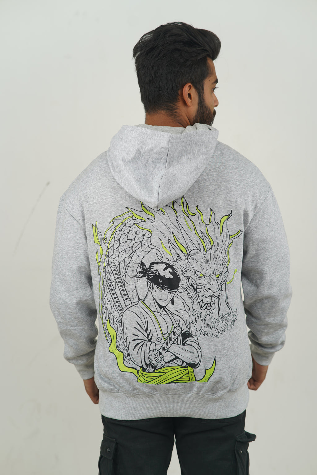 Zoro – Dragon Spirit Scar Drop Hoodie | One Piece Edition