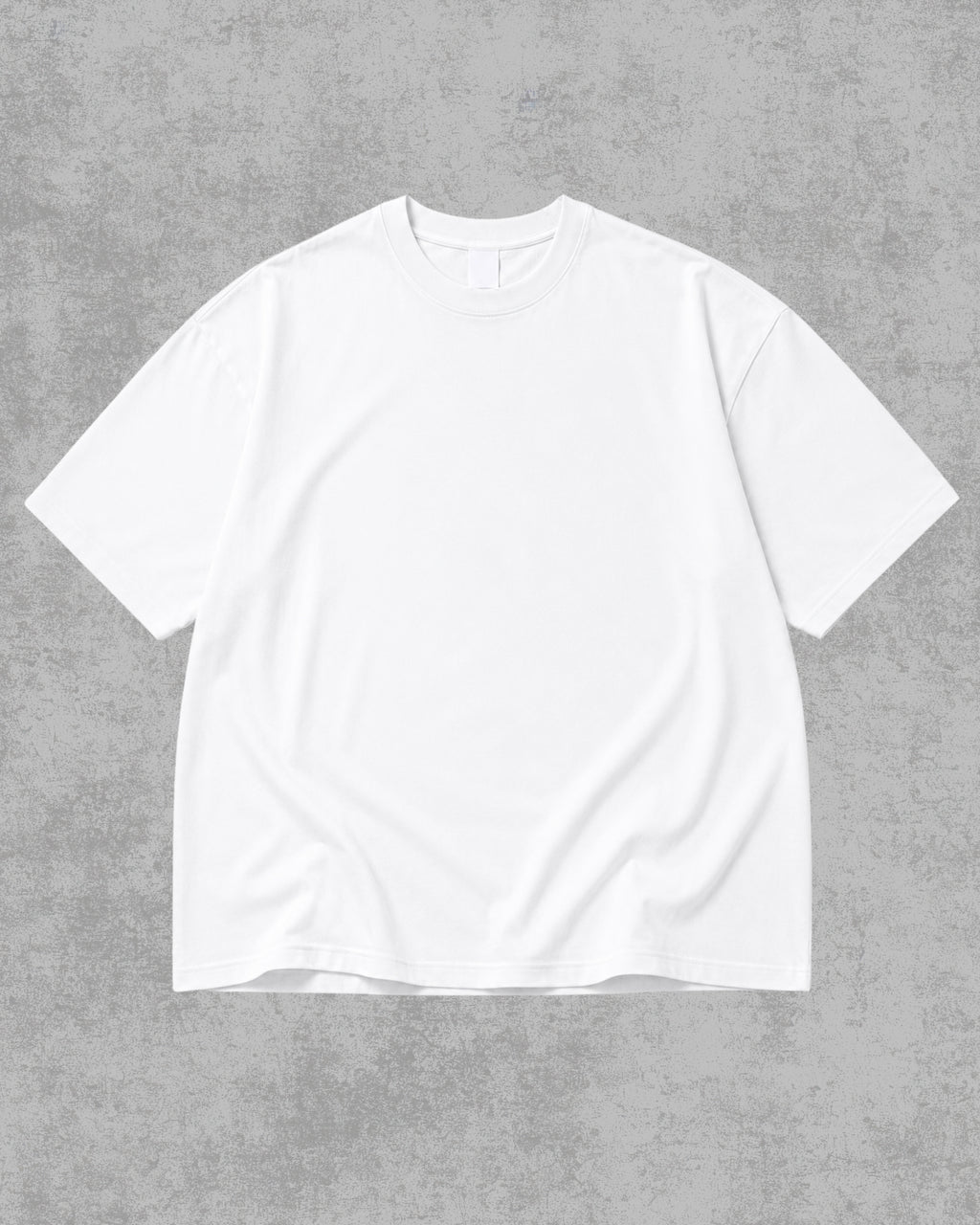 White Oversized Solid Drop Shoulder T-Shirt | Premium 230 GSM Rare Interlock Cotton