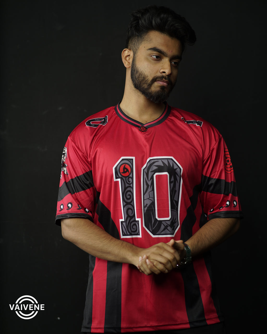 Madara Uchiha | Premium Anime Jersey – Oversized Streetwear