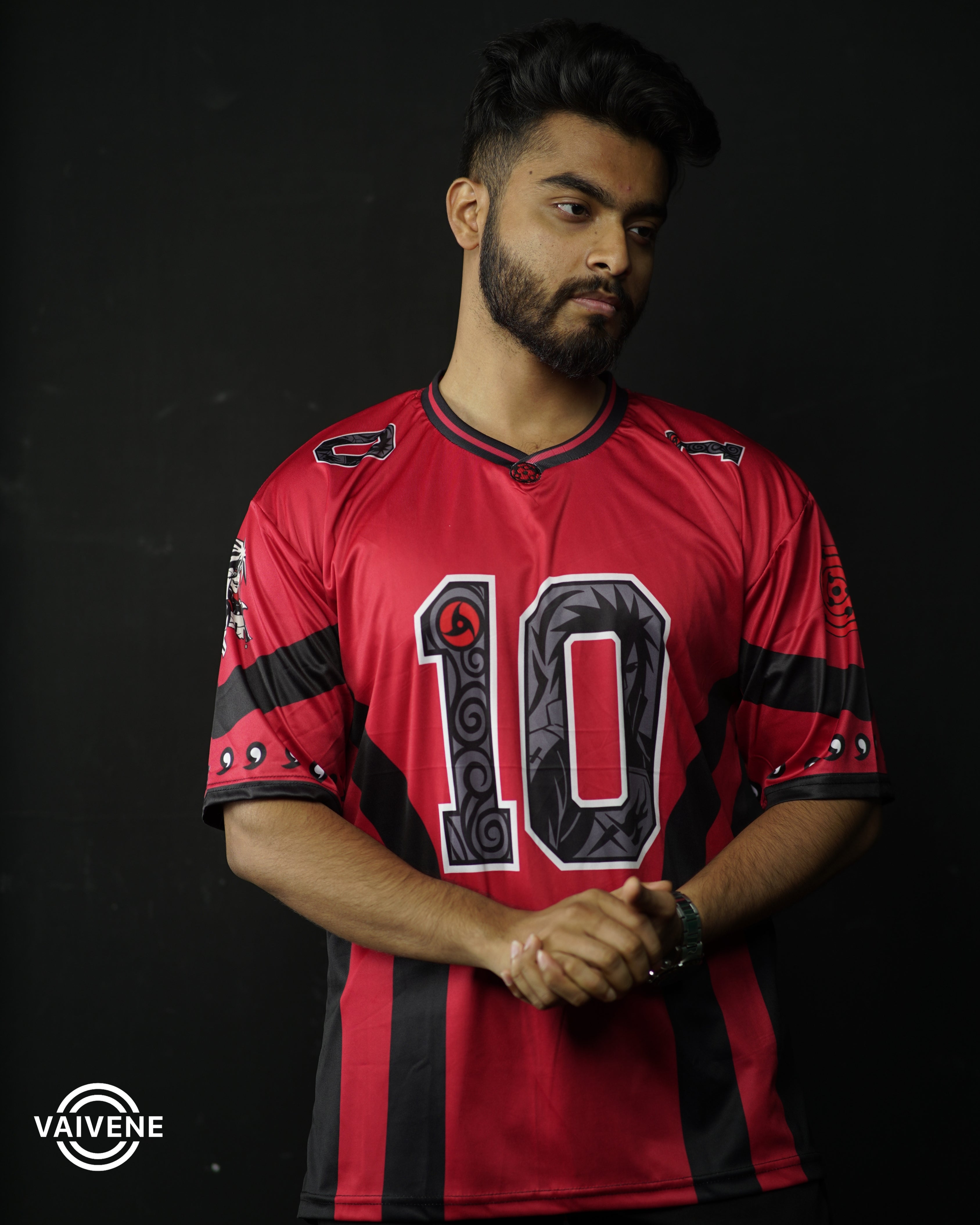 Madara Uchiha | Premium Anime Jersey – Oversized Streetwear