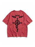 Fullmetal Alchemist – Brotherhood Streetwear Drop Tee – Acid Wash Edition