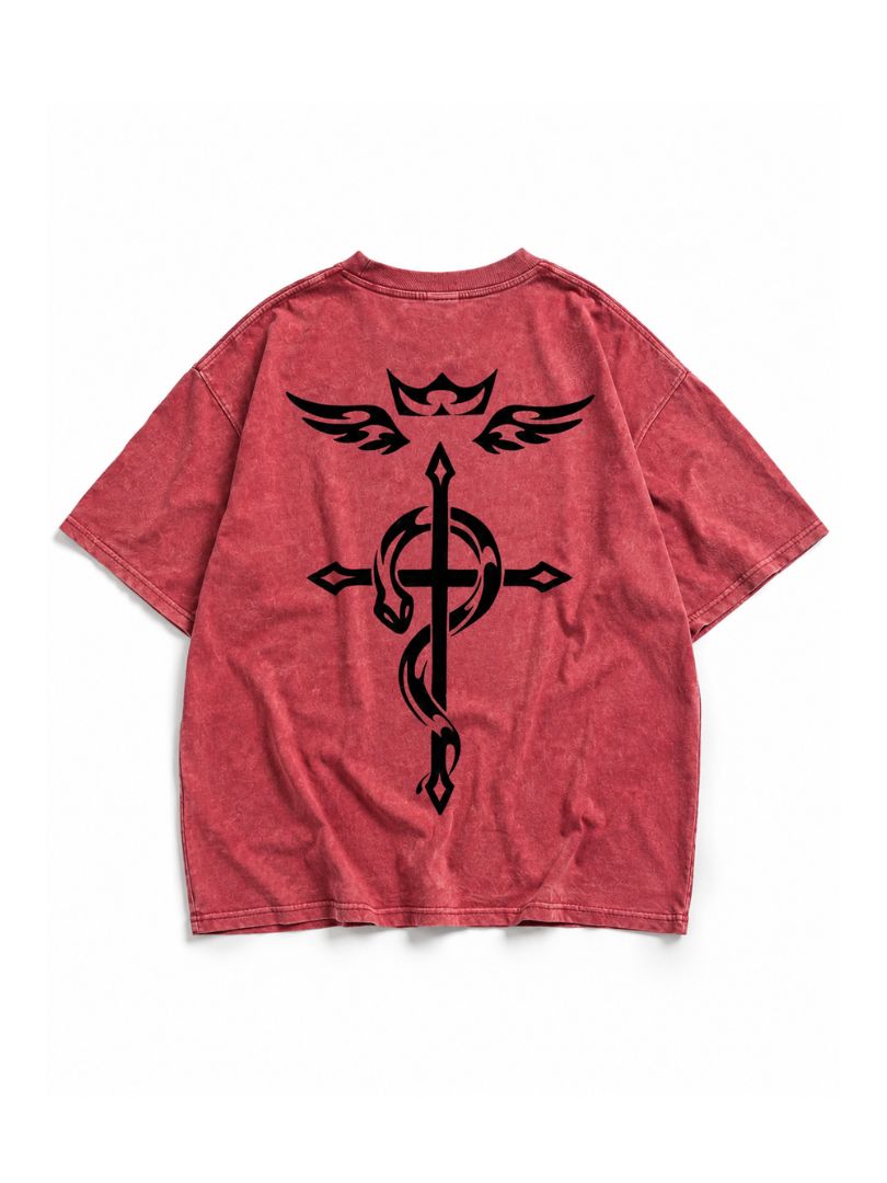 Fullmetal Alchemist – Brotherhood Streetwear Drop Tee – Acid Wash Edition