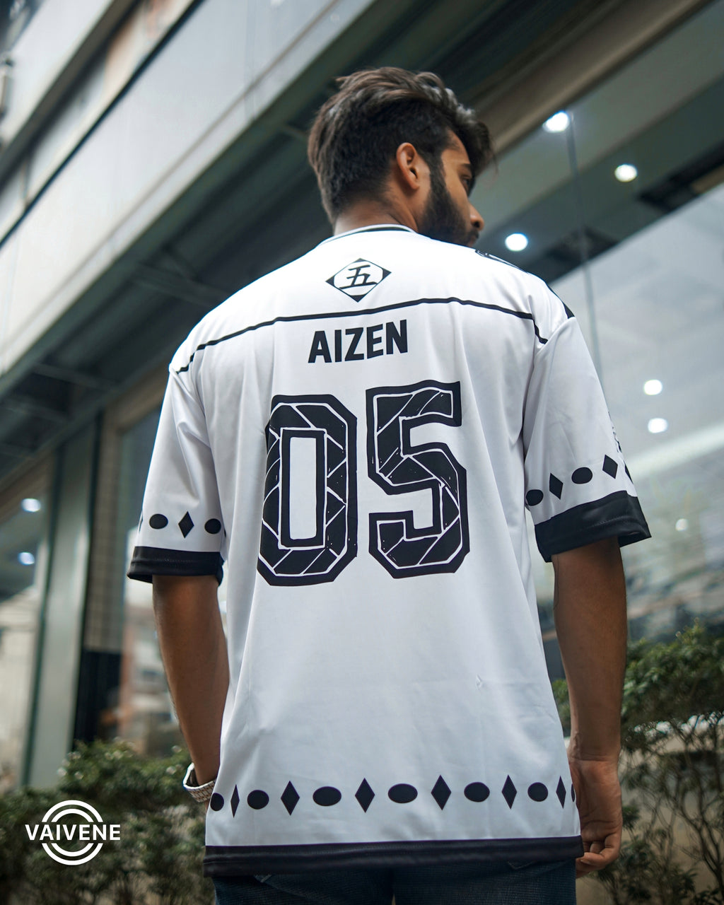 Sosuke Aizen | Bleach | Premium Anime Jersey – Oversized Streetwear