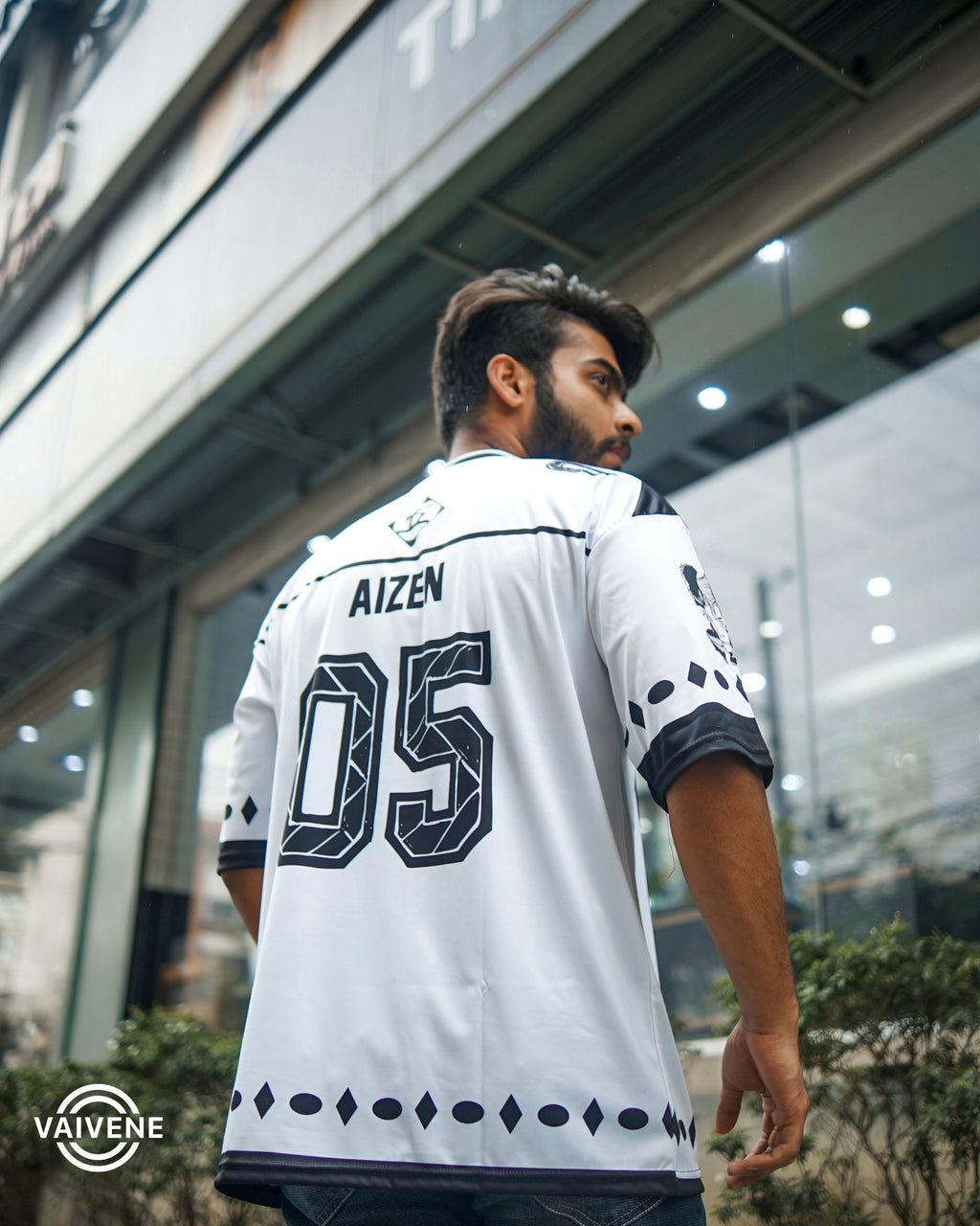 Sosuke Aizen | Bleach | Premium Anime Jersey – Oversized Streetwear