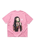 Nezuko Kamado – Demon Slayer | Premium Lycra Oversized Drop Shoulder Tee