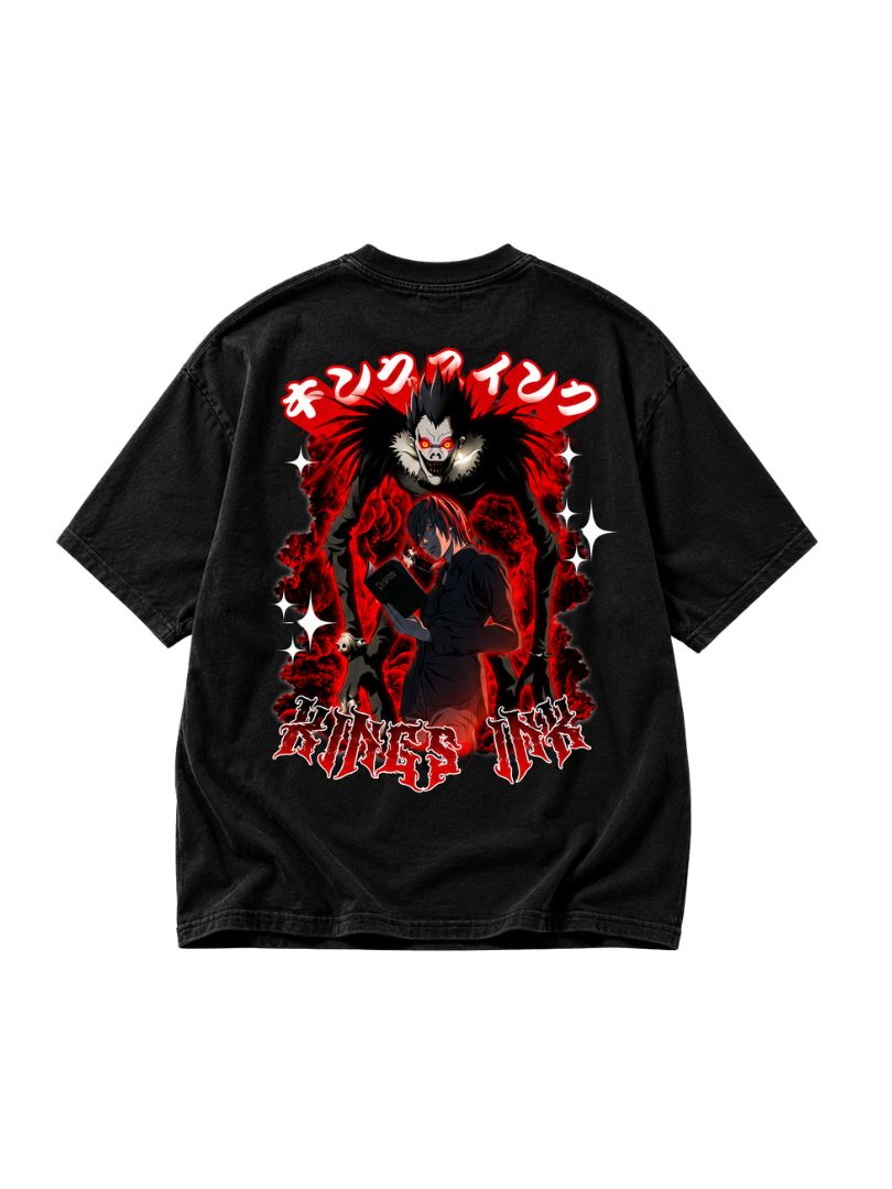 Death Note | Oversized Drop Shoulder / Half Sleeve T-shirt
