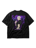 Satoru Gojo | Jujutsu Kaisen | Oversized Drop Shoulder / Half Sleeve T-shirt