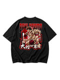 Baki Hanma | Oversized Drop Shoulder / Half Sleeve T-shirt
