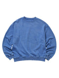 Solid – Blue Acid Wash Sweatshirt