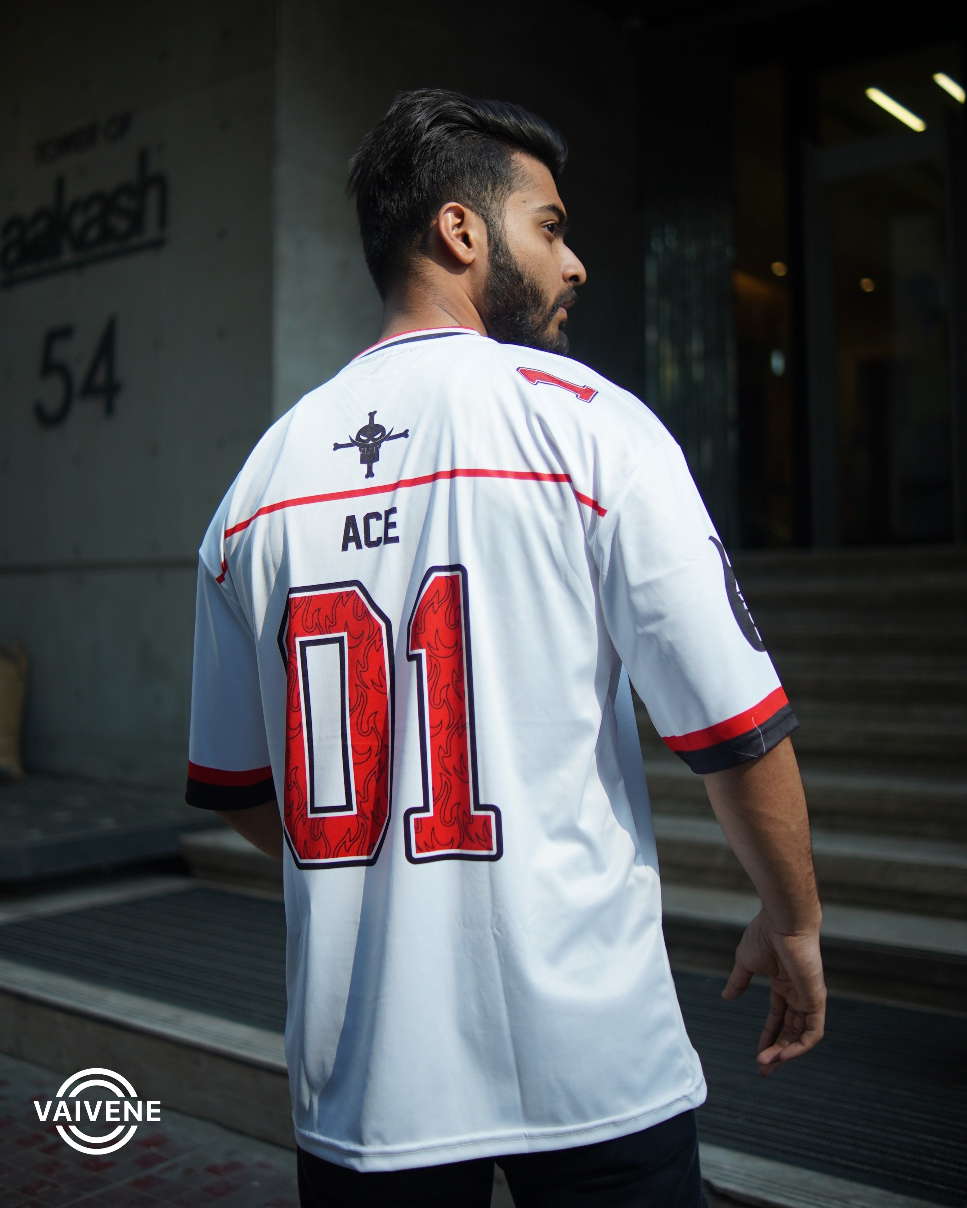 Portgas D. Ace | Premium Anime Jersey – Oversized Streetwear