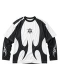 Sasuke Uchiha Cursed Aura – Premium Full Sleeve Heavyweight T‑Shirt