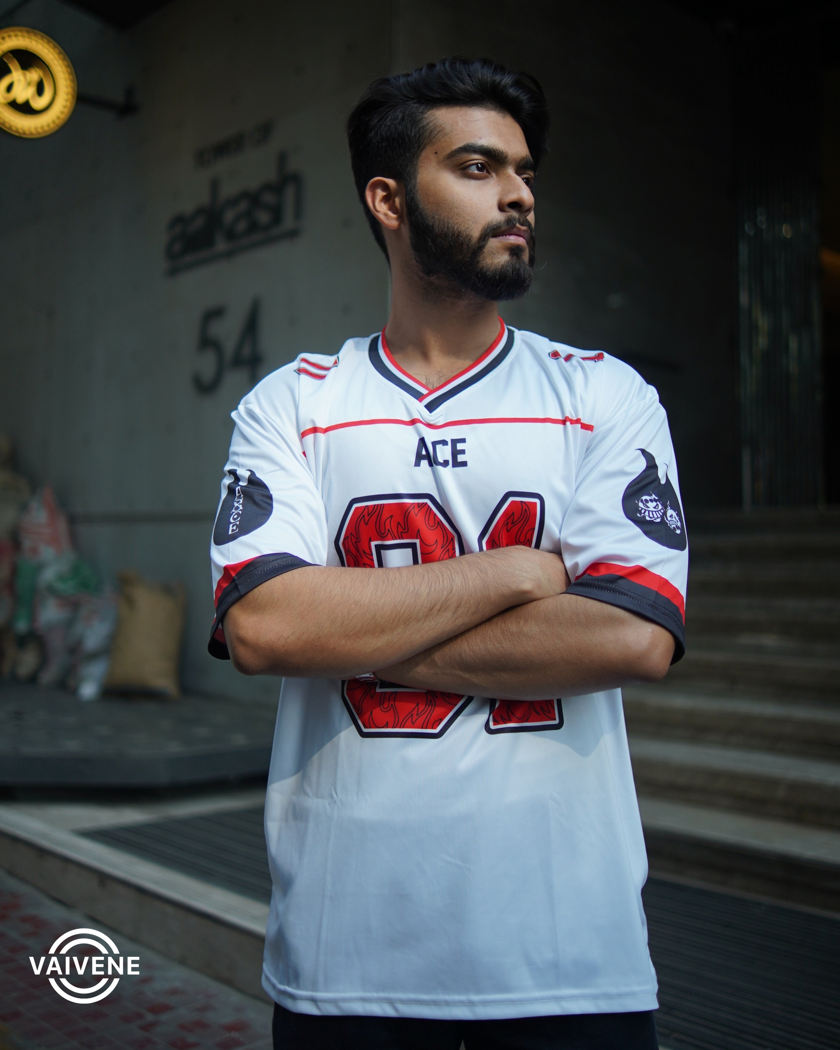 Portgas D. Ace | Premium Anime Jersey – Oversized Streetwear