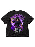 Toji Fushiguro | Jujutsu Kaisen | Oversized Drop Shoulder / Half Sleeve T-shirt
