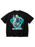 Nanami | Jujutsu Kaisen | Oversized Drop Shoulder / Half Sleeve T-shirt