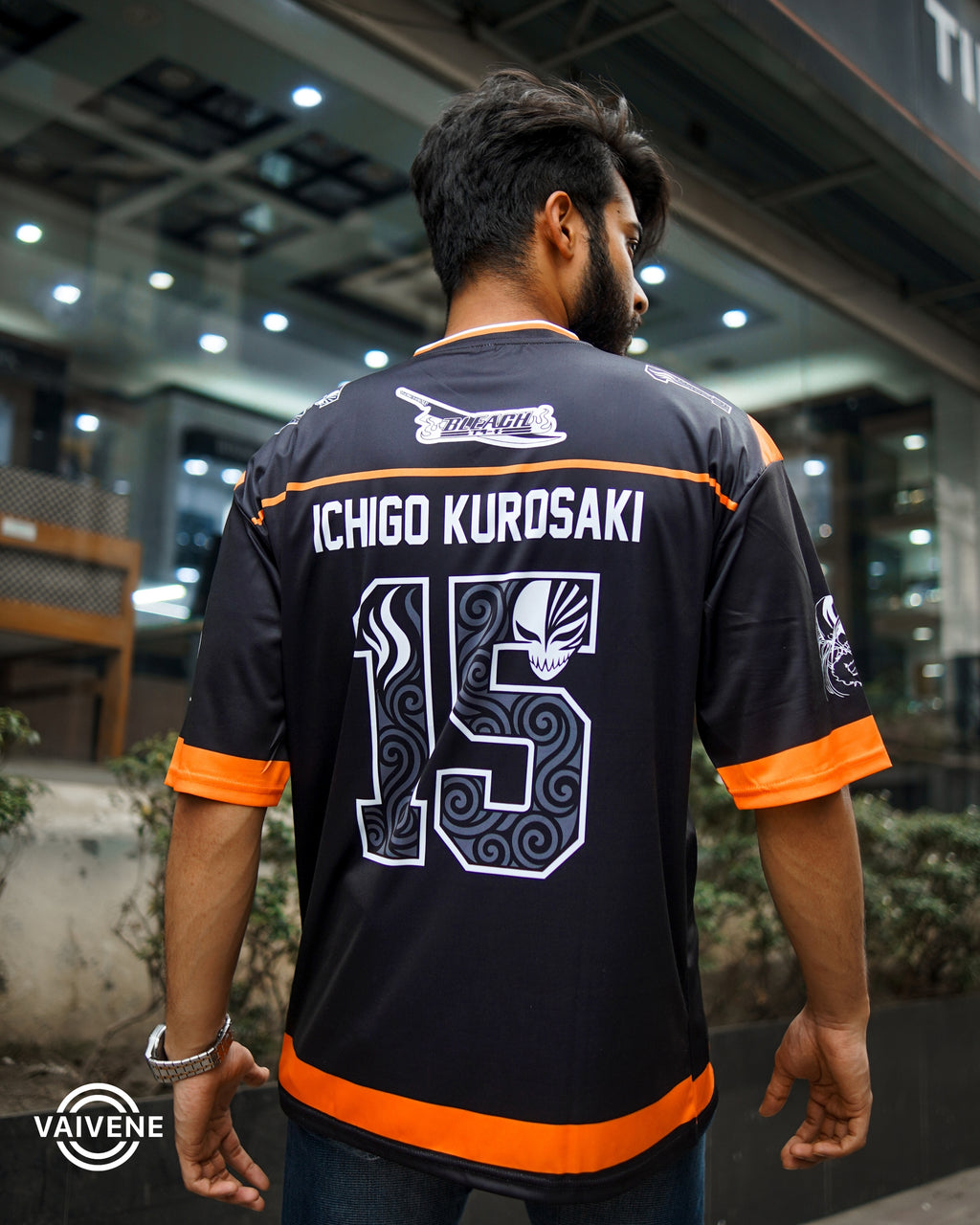 Ichigo Kurosaki | Premium Anime Jersey – Oversized Streetwear