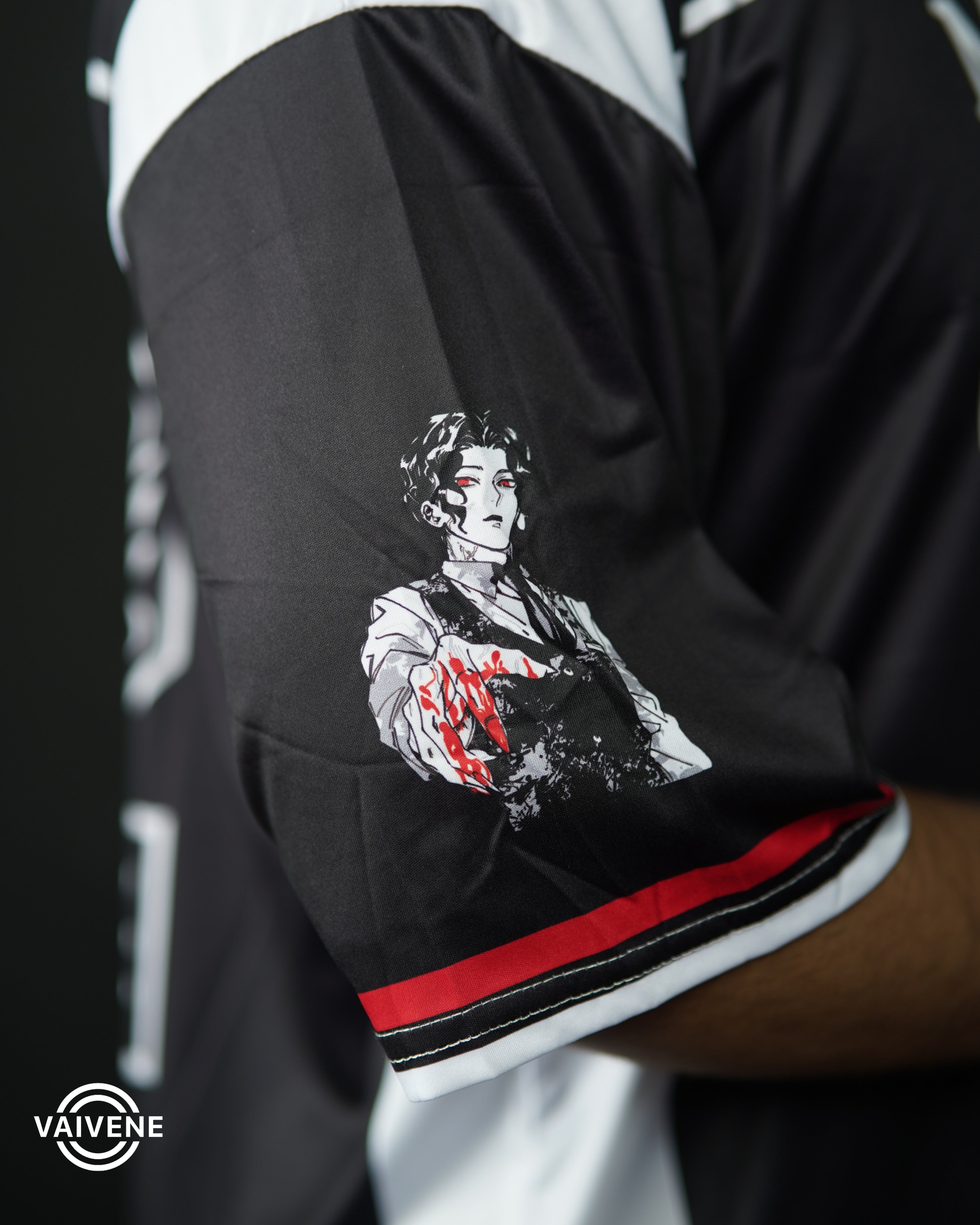 Muzan Kibutsuji | Premium Anime Jersey – Oversized Streetwear