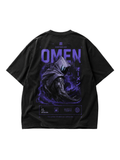 Omen – Valorant Inspired Oversized Drop Shoulder T-Shirt | Premium Gaming Streetwear