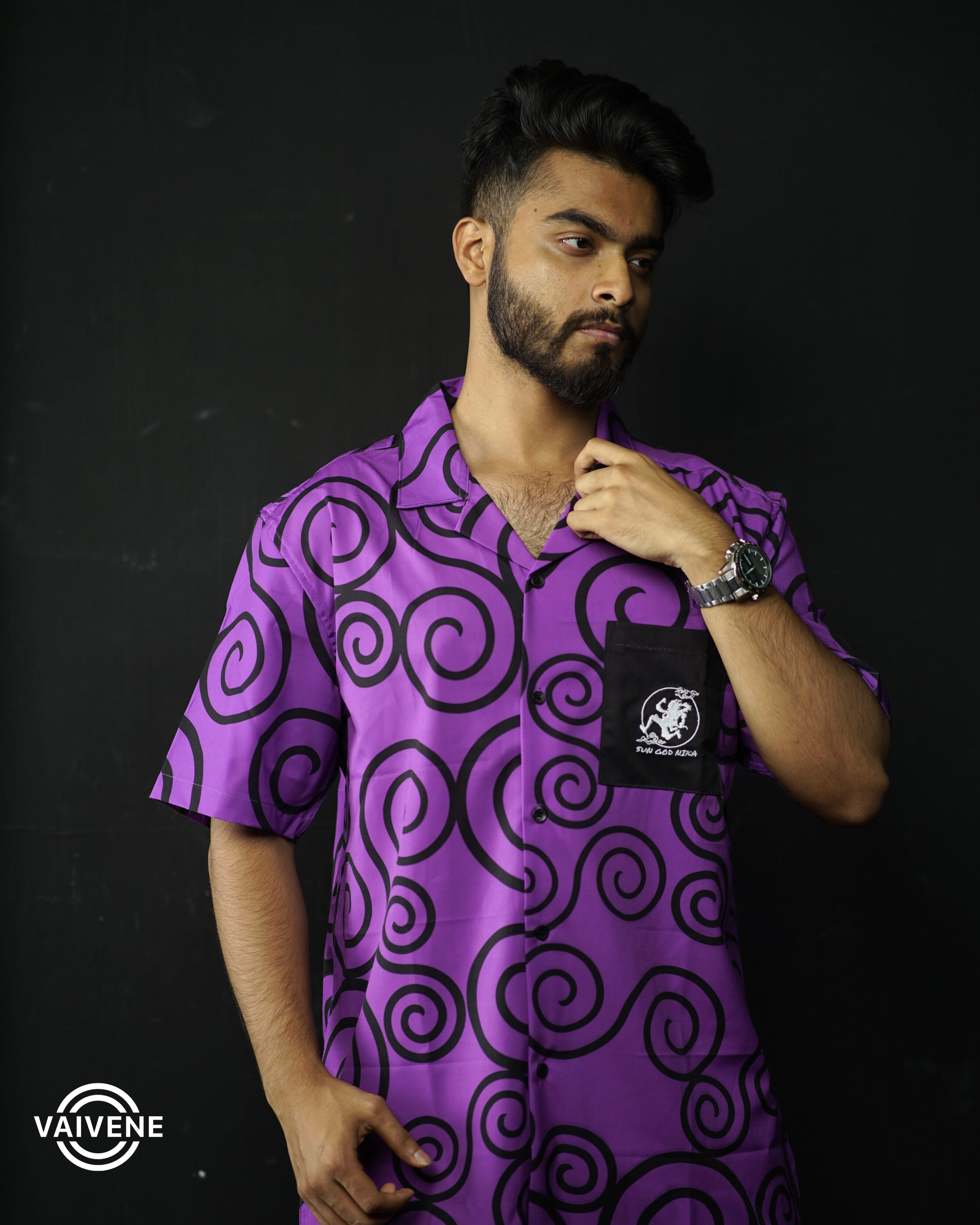 Luffy’s Devil Fruit Pattern | Nika Special Edition Anime Shirt – Oversized Streetwear