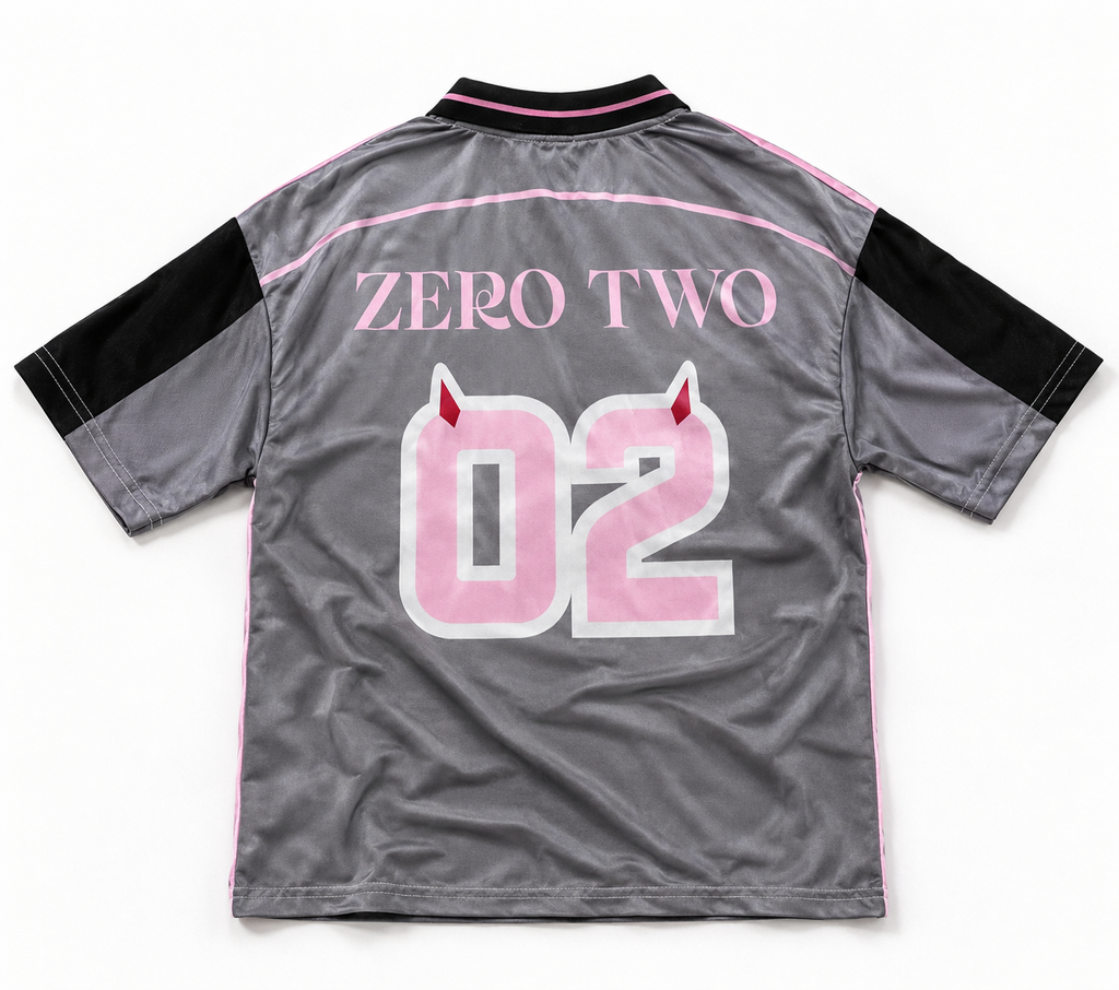 Zero Two – Darling in the Franxx Inspired Anime Jersey | Premium Streetwear