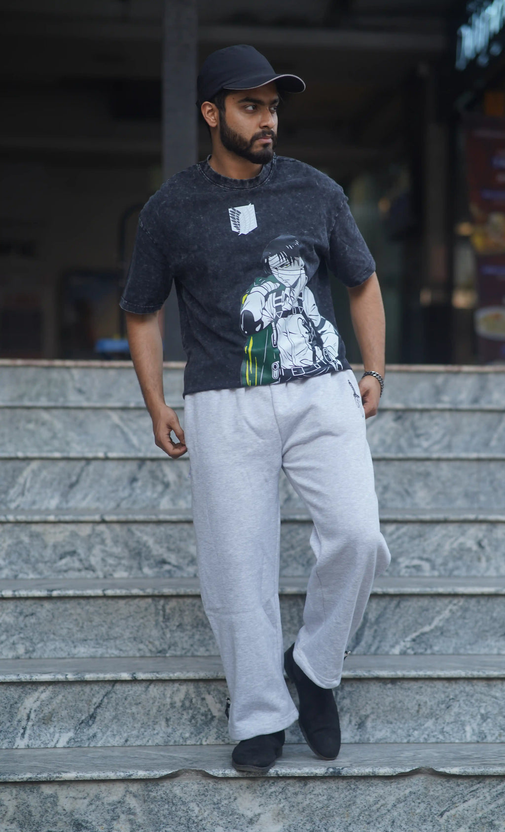 Toji Anime Baggy Sweatpants | Heavyweight 300 GSM Gym & Streetwear Bangladesh