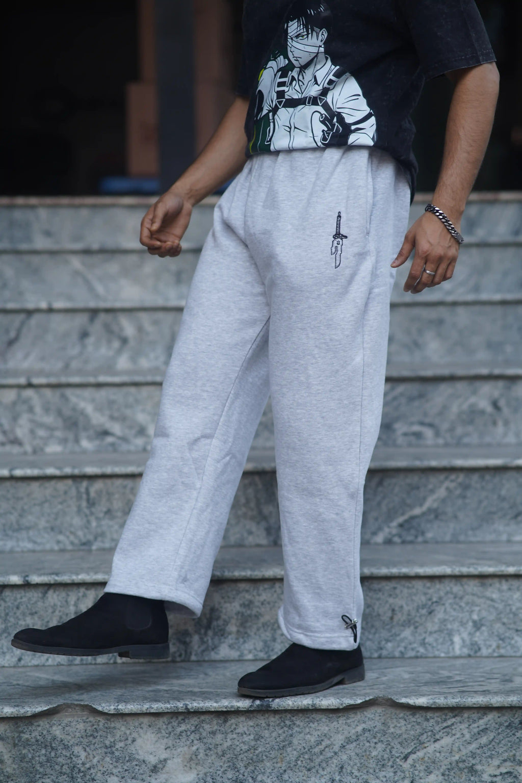 Toji Anime Baggy Sweatpants | Heavyweight 300 GSM Gym & Streetwear Bangladesh