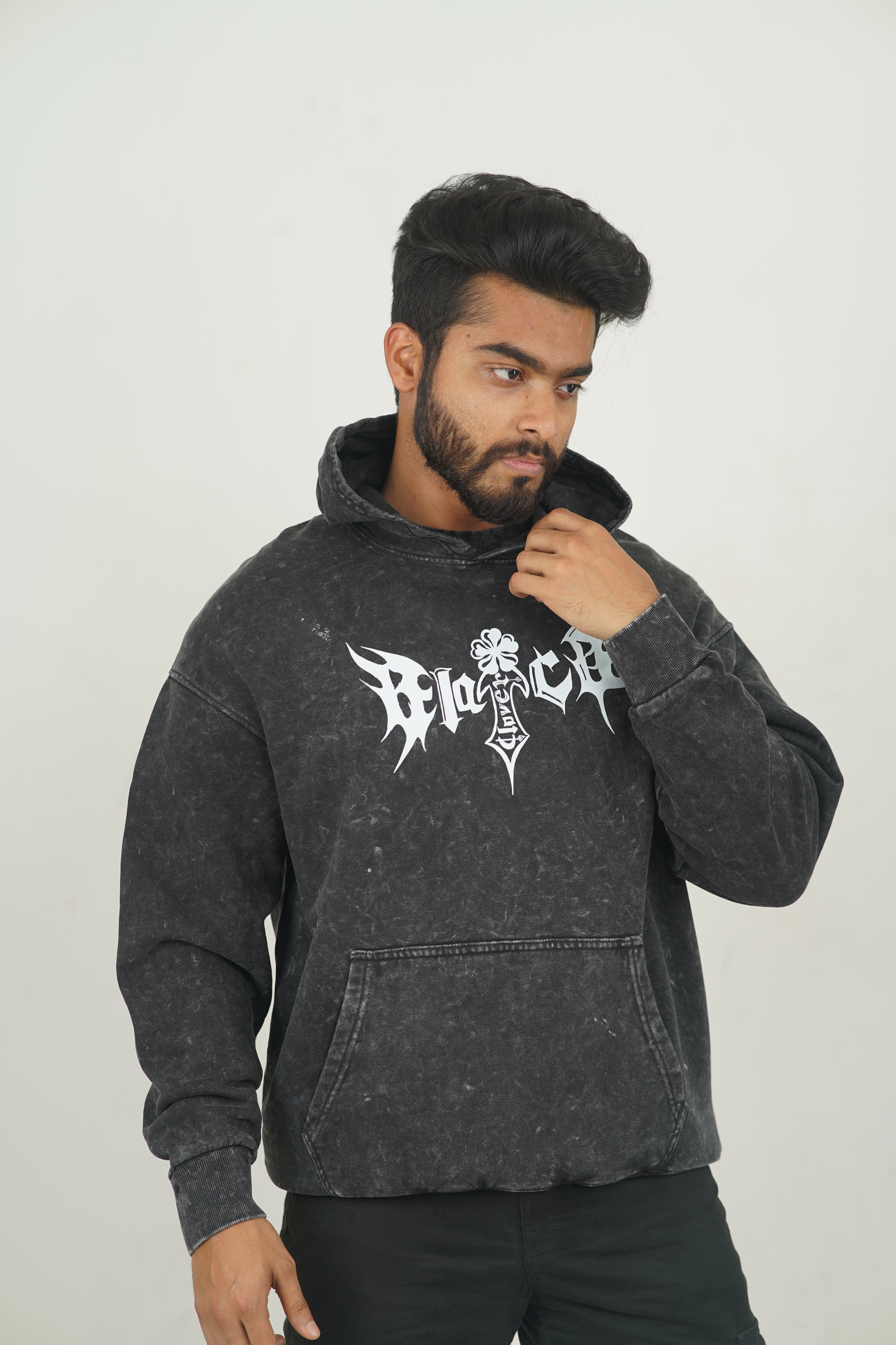 Asta – Devil Union Premium Acid Wash Hoodie | Black Clover Edition