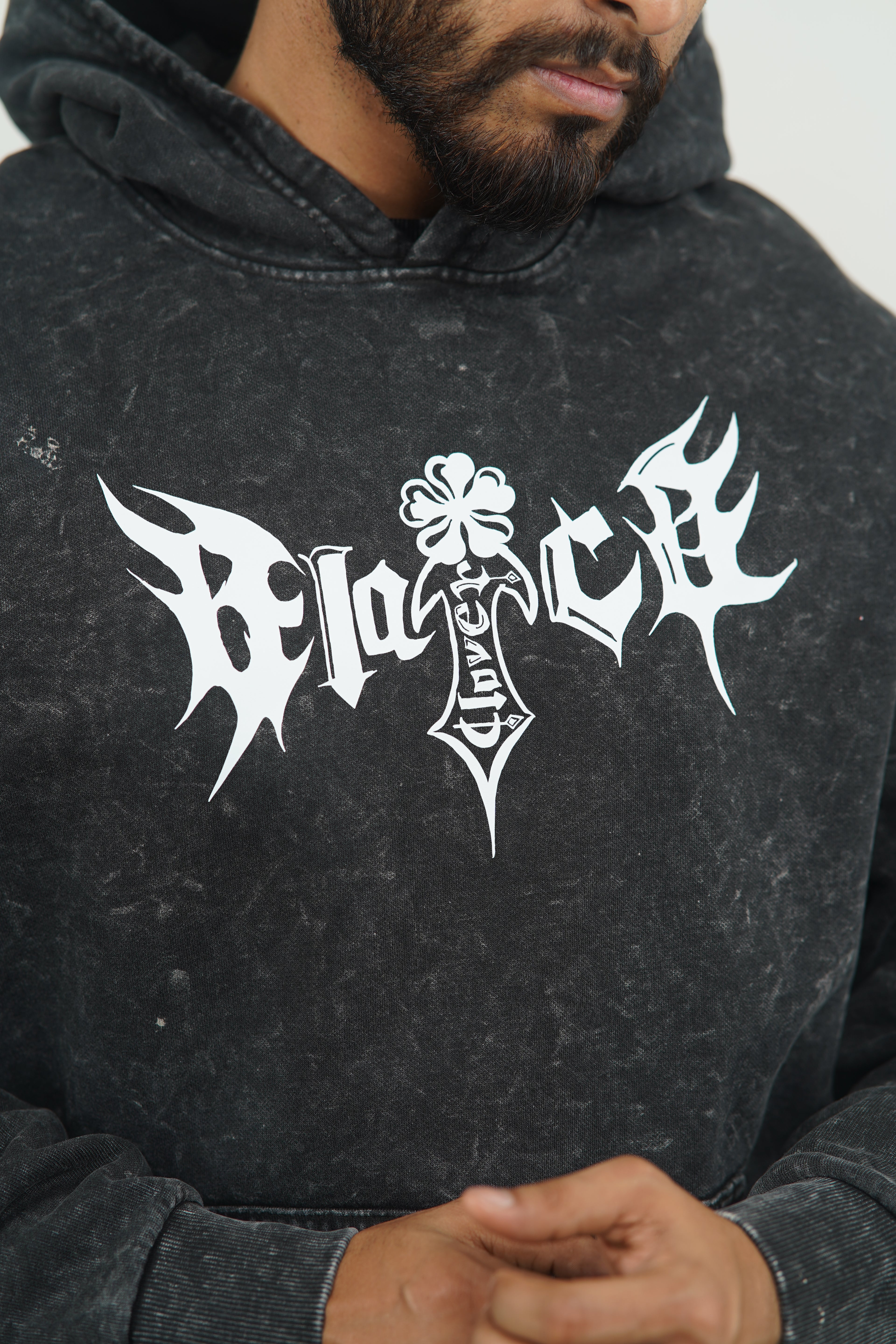 Asta – Devil Union Premium Acid Wash Hoodie | Black Clover Edition