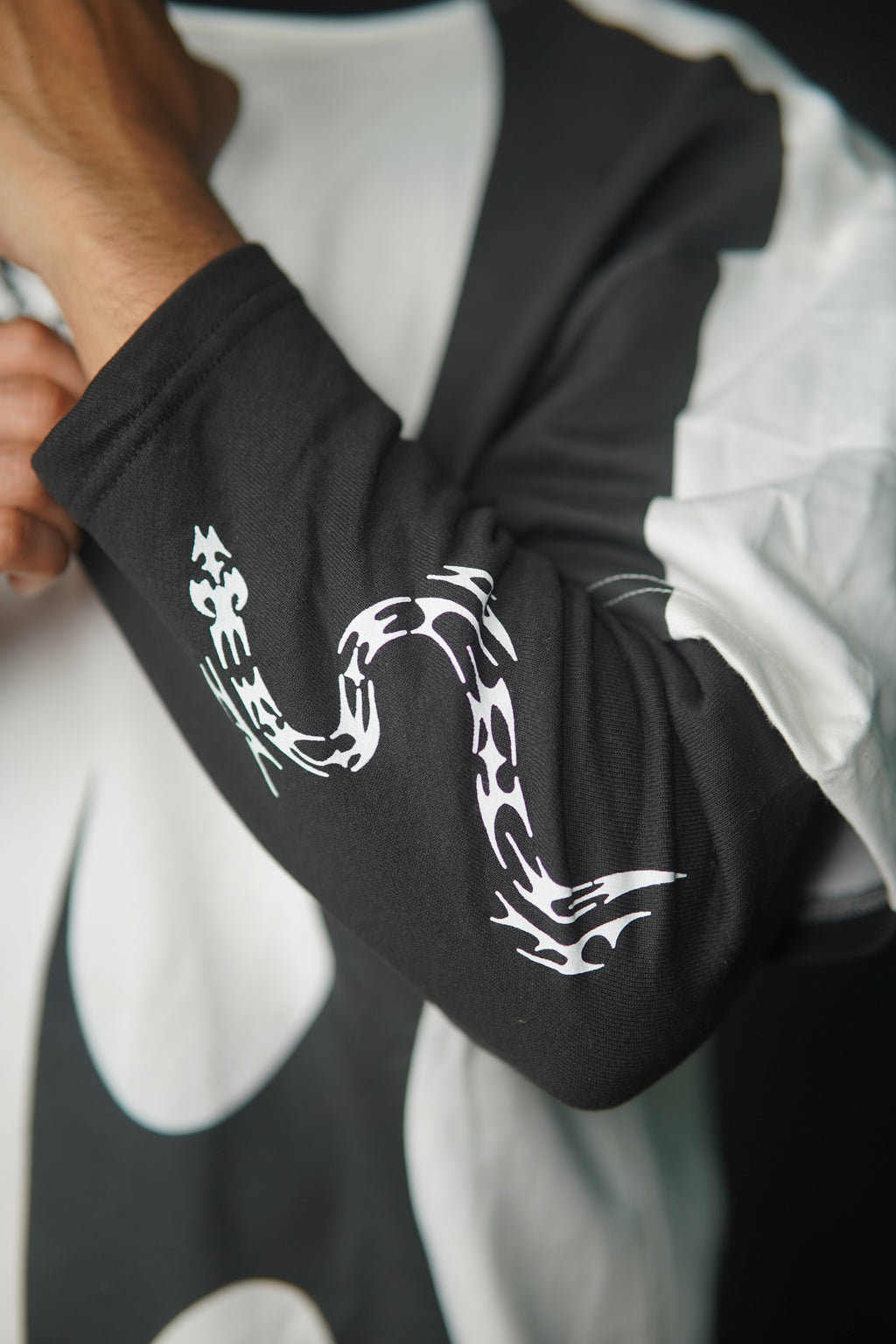 Sasuke Uchiha Cursed Aura – Premium Full Sleeve Heavyweight T‑Shirt