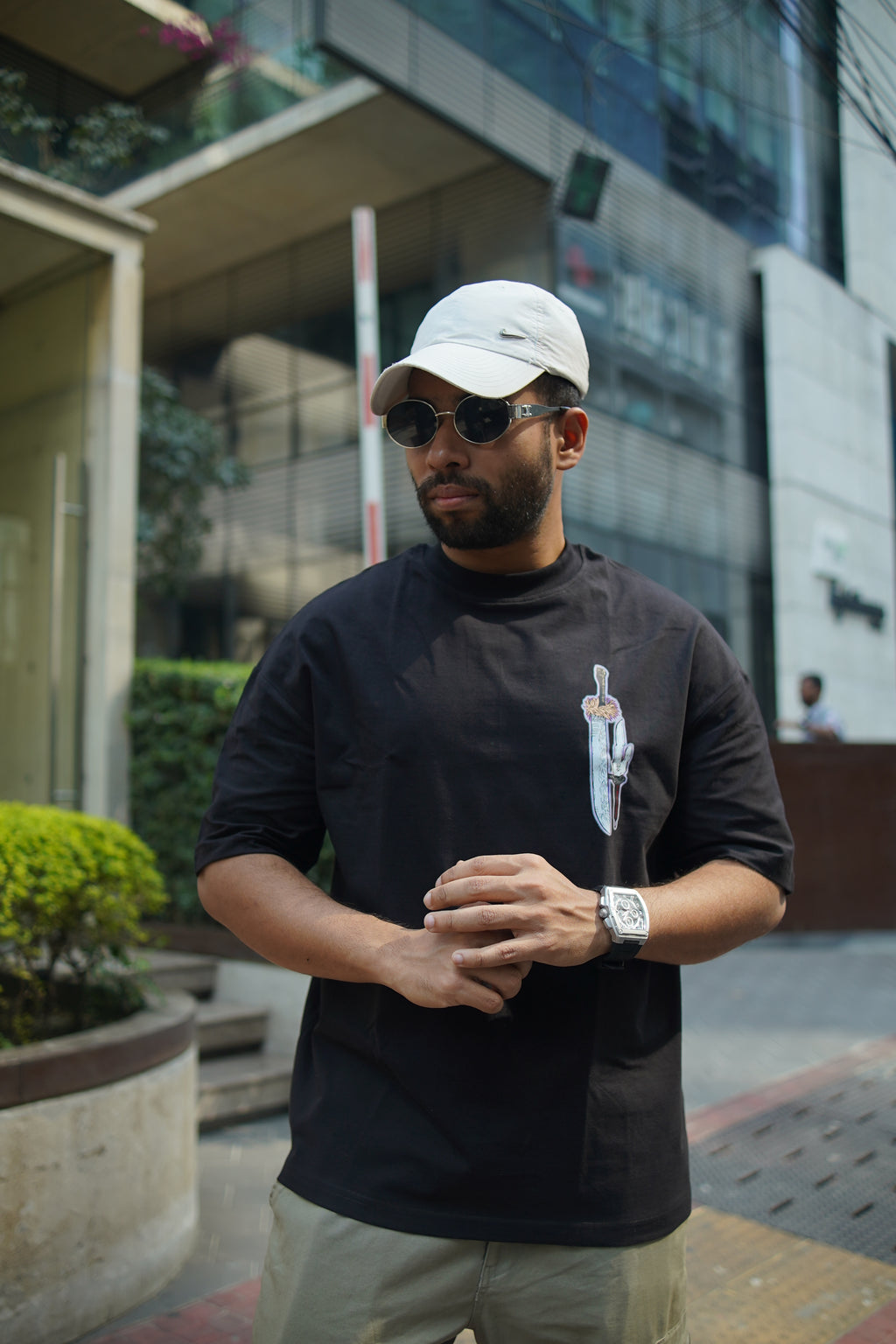Toji Fushiguro | Jujutsu Kaisen | Oversized Drop Shoulder / Half Sleeve T-shirt