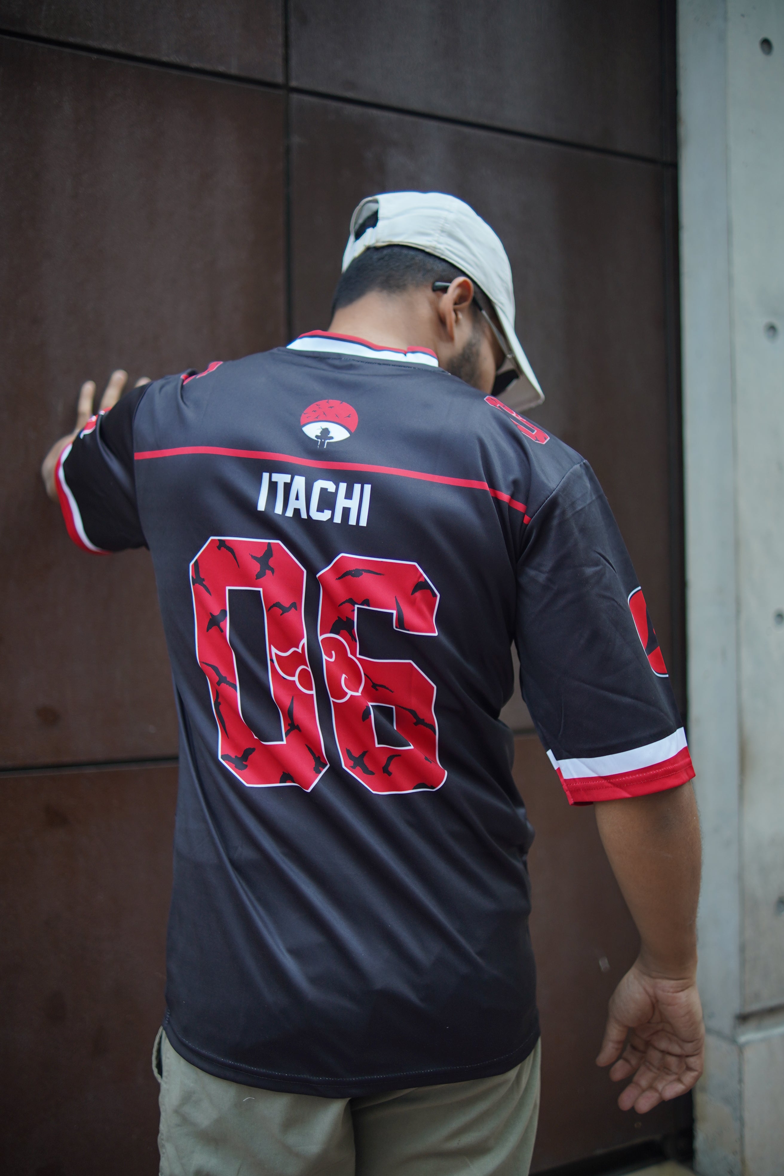Itachi Uchiha | Premium Anime Jersey – Oversized Streetwear