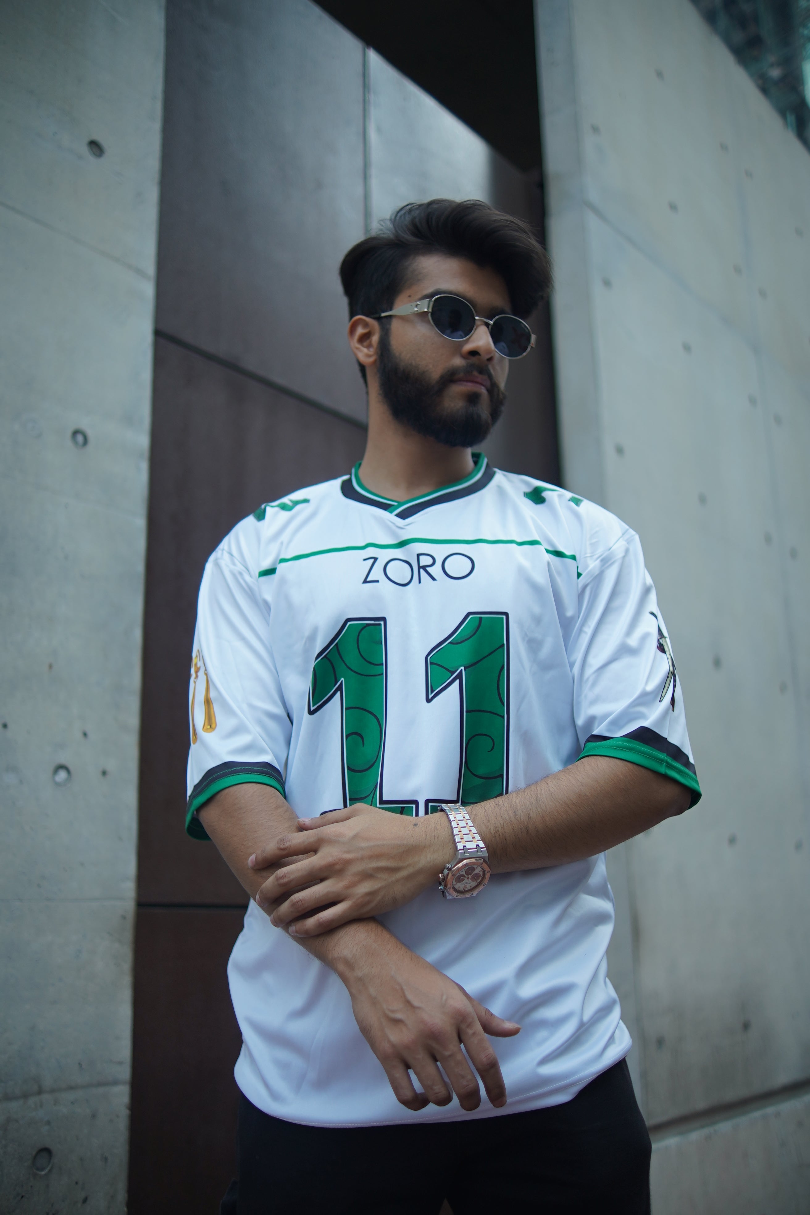 Roronoa Zoro | Premium Anime Jersey – Oversized Streetwear