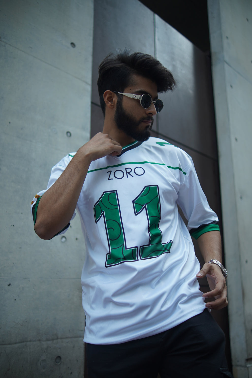 Roronoa Zoro | Premium Anime Jersey – Oversized Streetwear