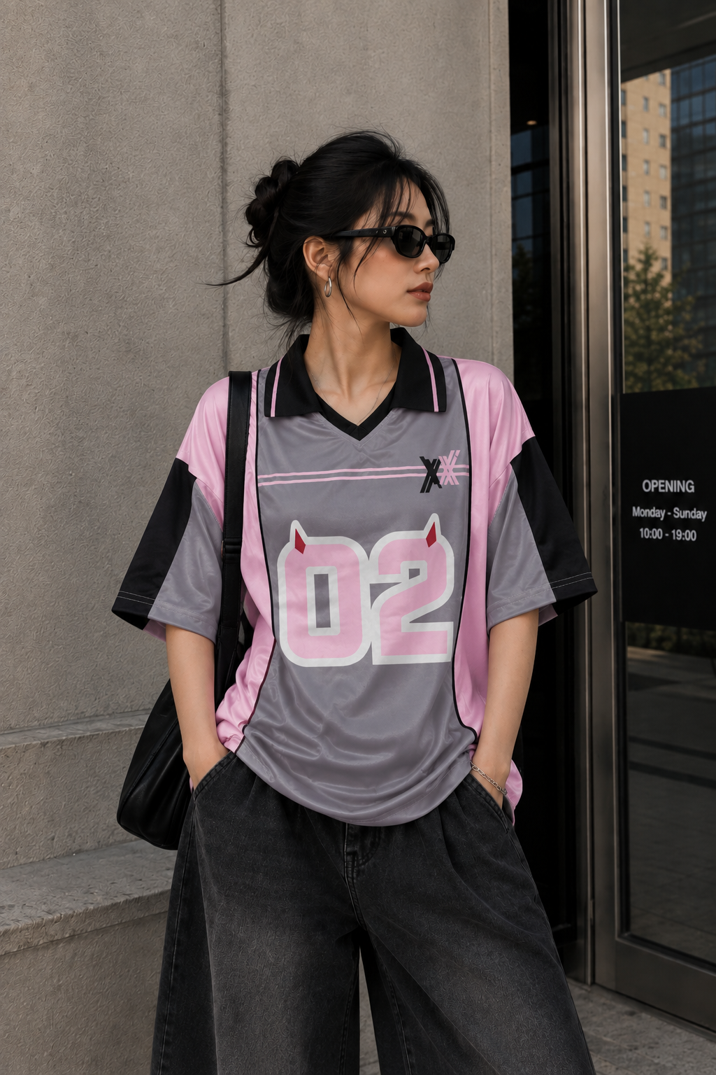 Zero Two – Darling in the Franxx Inspired Anime Jersey | Premium Streetwear