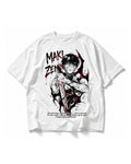 Maki Zenin - Oversized Drop Shoulder T-Shirt | Premium Jujutsu Kaisen Anime Streetwear