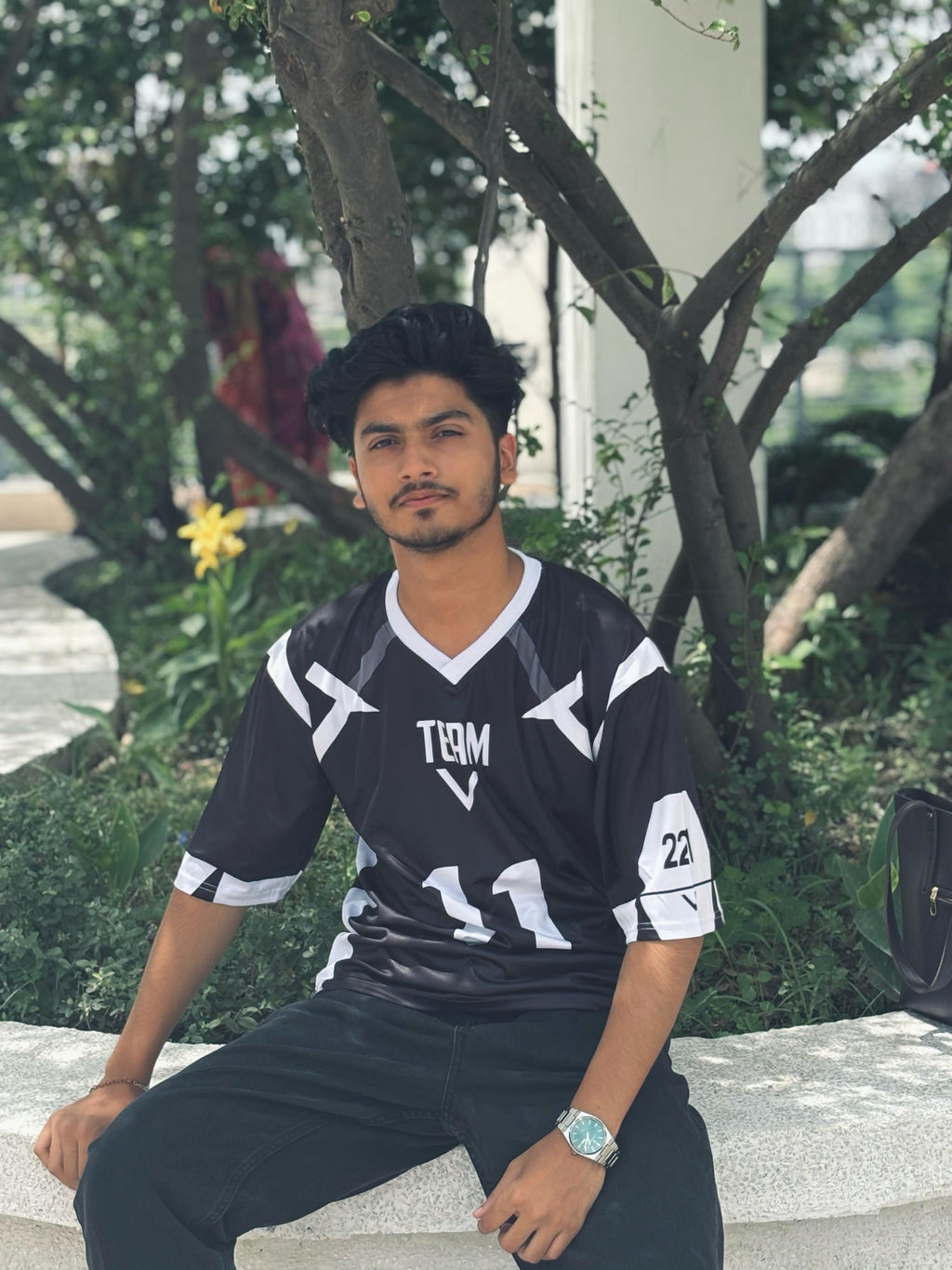 Team V - Nagi | Premium Anime Jersey – Oversized Streetwear