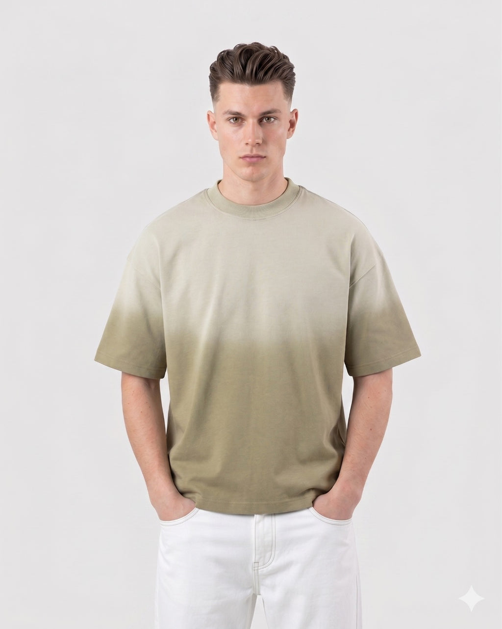 Moon Dust Vintage Boxy T-shirt – Premium 230+ GSM Interlock