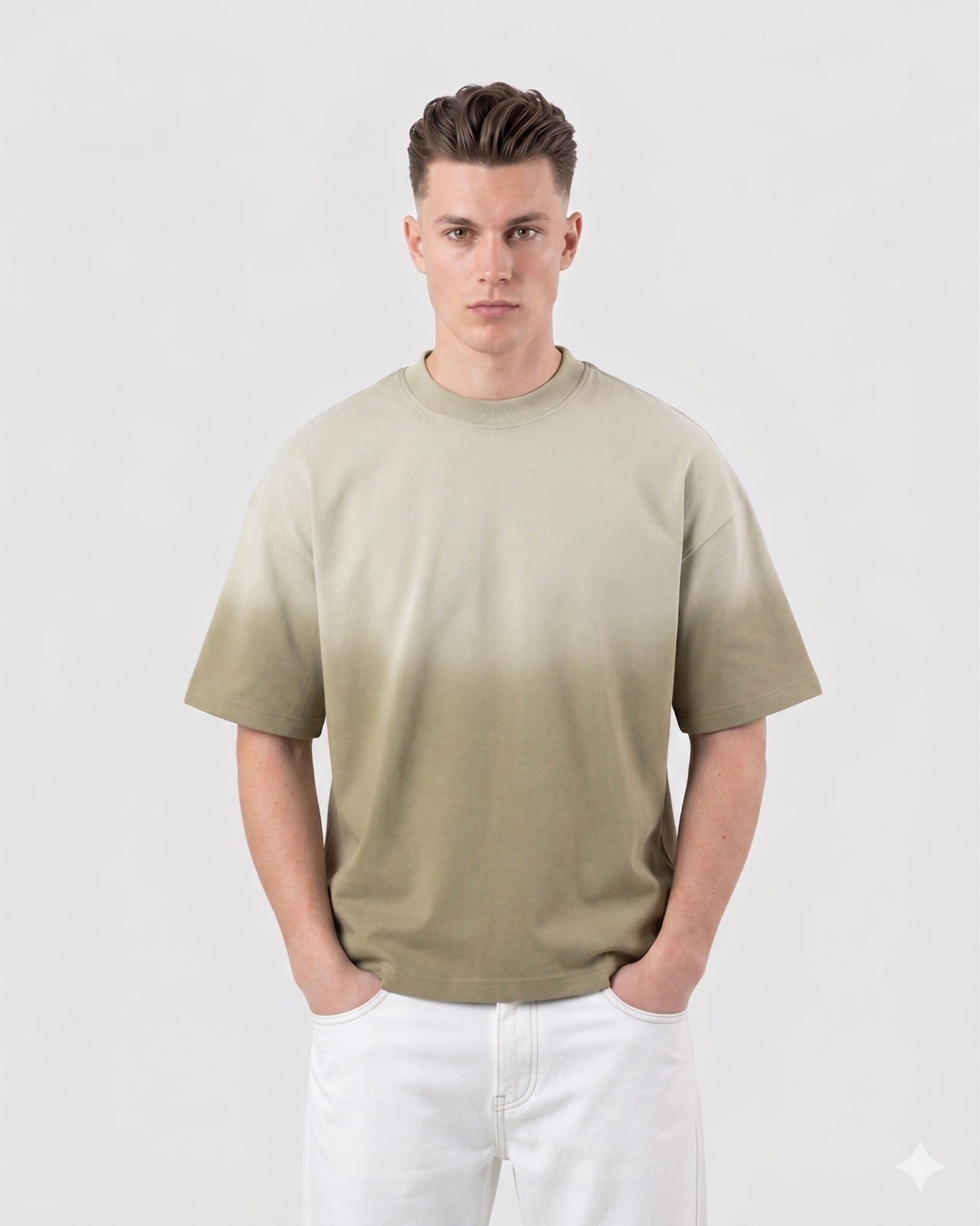 Moon Dust Vintage Boxy T-shirt – Premium 230+ GSM Interlock